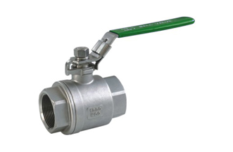 4E 1000# CF8M Stainless Steel 2PC Ball Valve